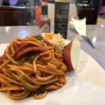 須坂名物ニュースコーのナポリタン