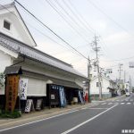 遠藤酒造場と上町通り