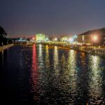 半田運河canal night1