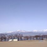 学校から見える風景